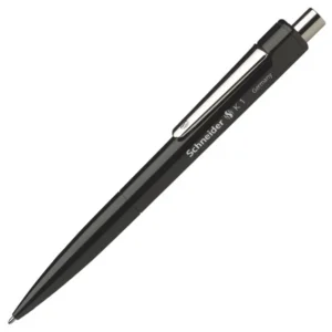 Pix SCHNEIDER K1, clema metalica, corp negru - scriere neagra Pix SCHNEIDER K1, clema metalica, corp negru - scriere neagra